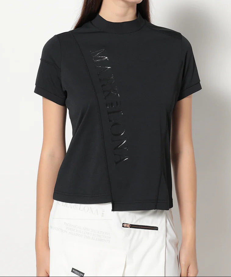 MARK&LONA WOMENS Mock Neck T-Shirt