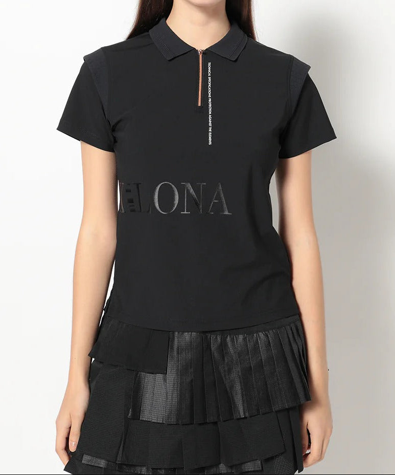 MARK&LONA WOMENS Zip-up Polo Shirt