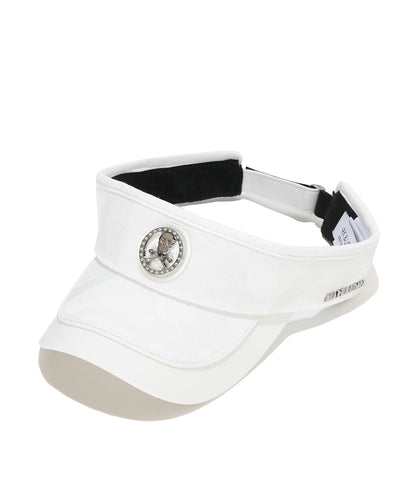 MARK&LONA MENS Gauge Camo Leather Trim Visor