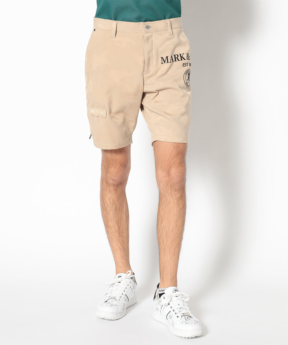 MARK&LONA MENS Gauge Utility Camo Jacquard Shorts