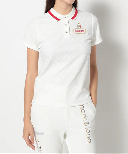 MARK&LONA WOMENS Adamant Jacquard Polo