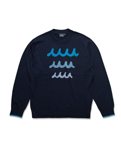 MUTA MEN two-colored sweater