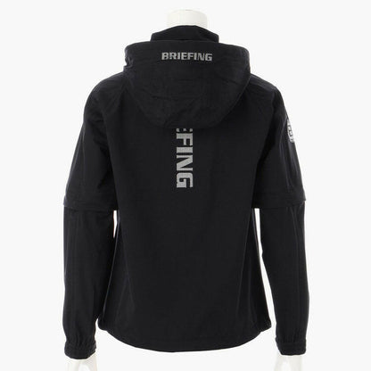 BRIEFING WOMENS WATER PROOF FZ JACKET