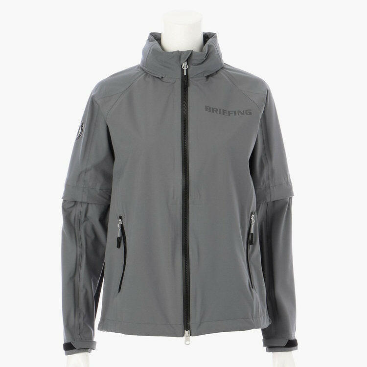 BRIEFING WOMENS WATER PROOF FZ JACKET
