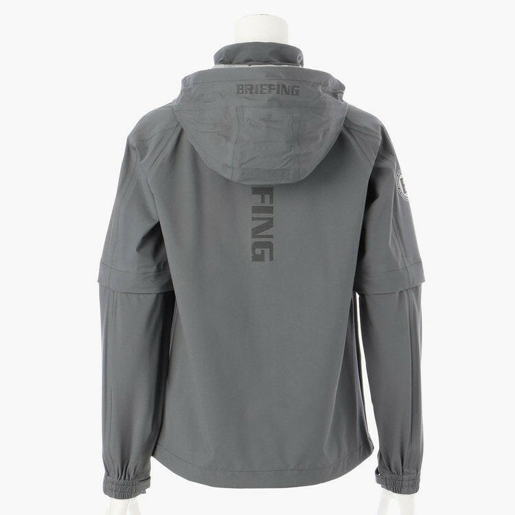 BRIEFING WOMENS WATER PROOF FZ JACKET