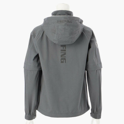BRIEFING WOMENS WATER PROOF FZ JACKET