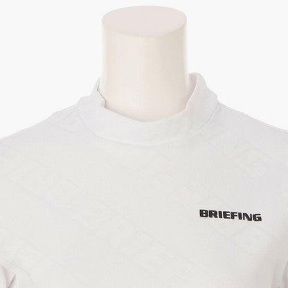 BRIEFING WOMENS BIAS LOGO MOCK NECK