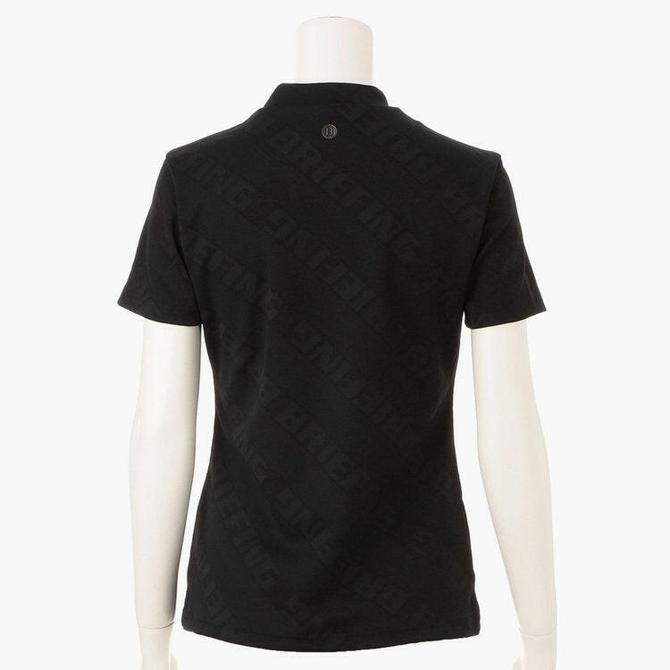 BRIEFING WOMENS BIAS LOGO MOCK NECK