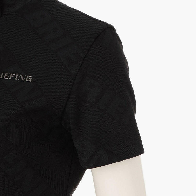 BRIEFING WOMENS BIAS LOGO MOCK NECK