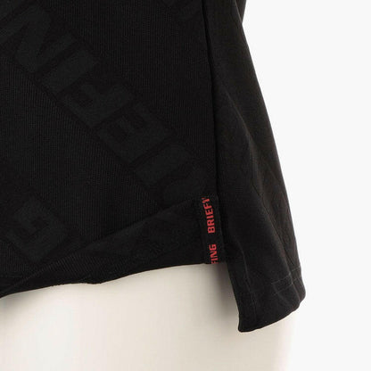 BRIEFING WOMENS BIAS LOGO MOCK NECK