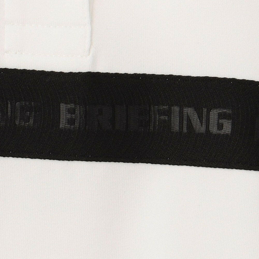BRIEFING WOMENS WS SLEEVE LOGO POLO RELAXED FIT