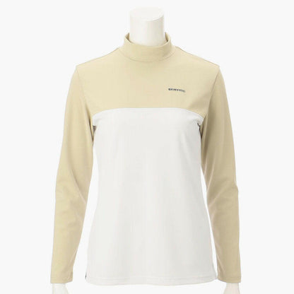 BRIEFING WOMENS BI-COLOR LS HIGH NECK