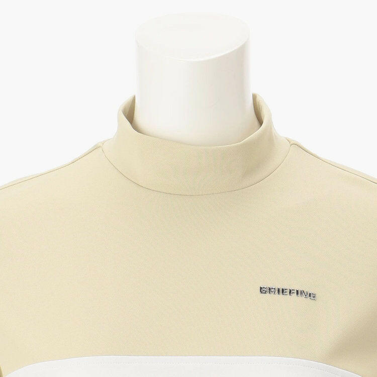 BRIEFING WOMENS BI-COLOR LS HIGH NECK