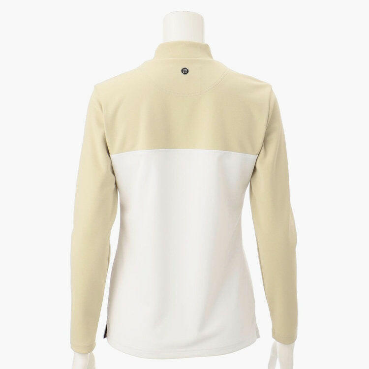 BRIEFING WOMENS BI-COLOR LS HIGH NECK