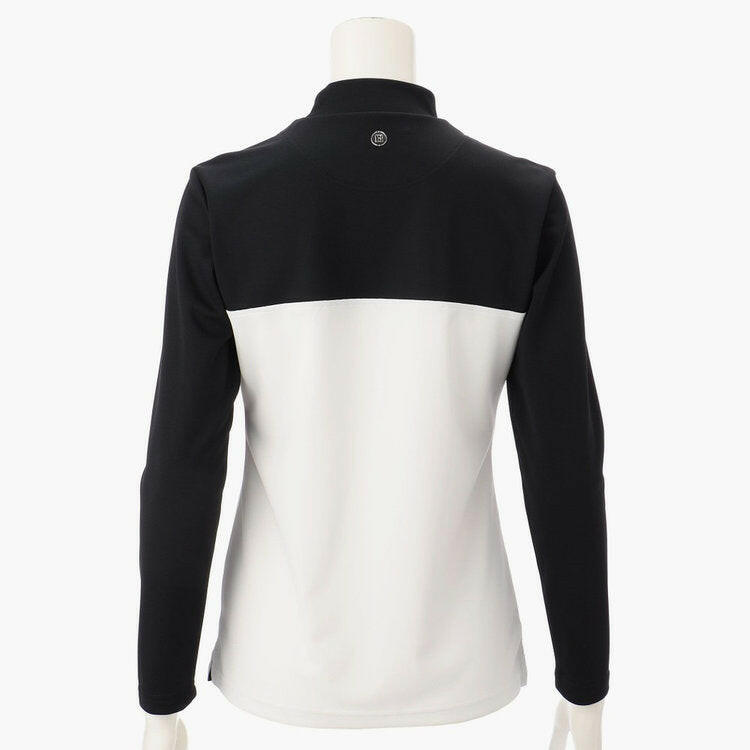 BRIEFING WOMENS BI-COLOR LS HIGH NECK