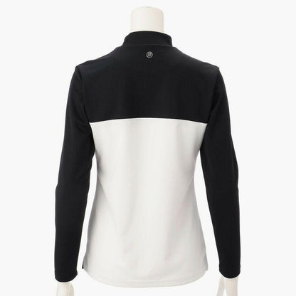 BRIEFING WOMENS BI-COLOR LS HIGH NECK