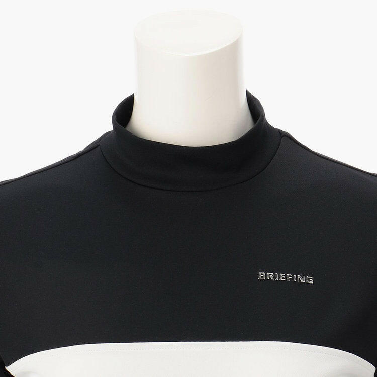 BRIEFING WOMENS BI-COLOR LS HIGH NECK