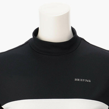 BRIEFING WOMENS BI-COLOR LS HIGH NECK
