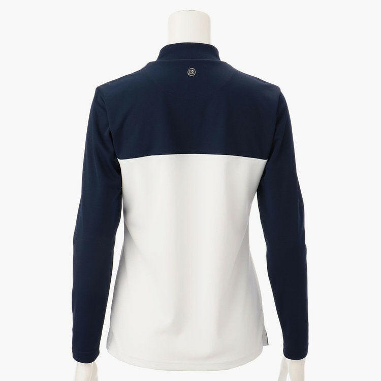 BRIEFING WOMENS BI-COLOR LS HIGH NECK