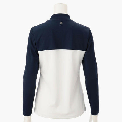 BRIEFING WOMENS BI-COLOR LS HIGH NECK