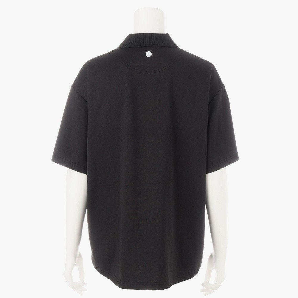 BRIEFING WOMENS WS SLEEVE LOGO POLO RELAXED FIT