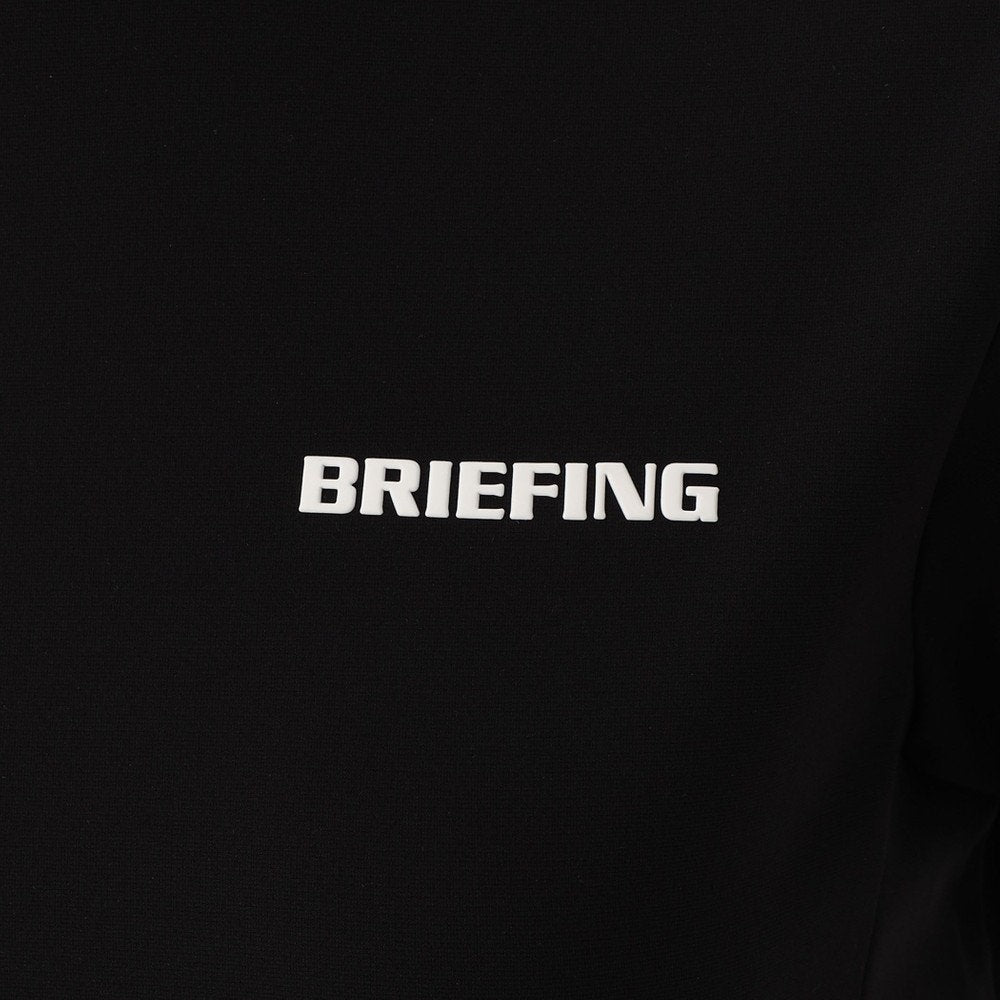 BRIEFING WOMENS WS NECK LOGO HIGHNECK PLEATED DRESS
