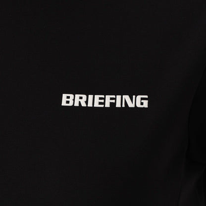 BRIEFING WOMENS WS NECK LOGO HIGHNECK PLEATED DRESS