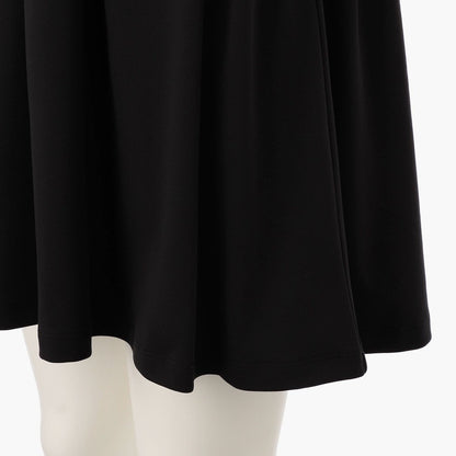 BRIEFING WOMENS WS NECK LOGO HIGHNECK PLEATED DRESS