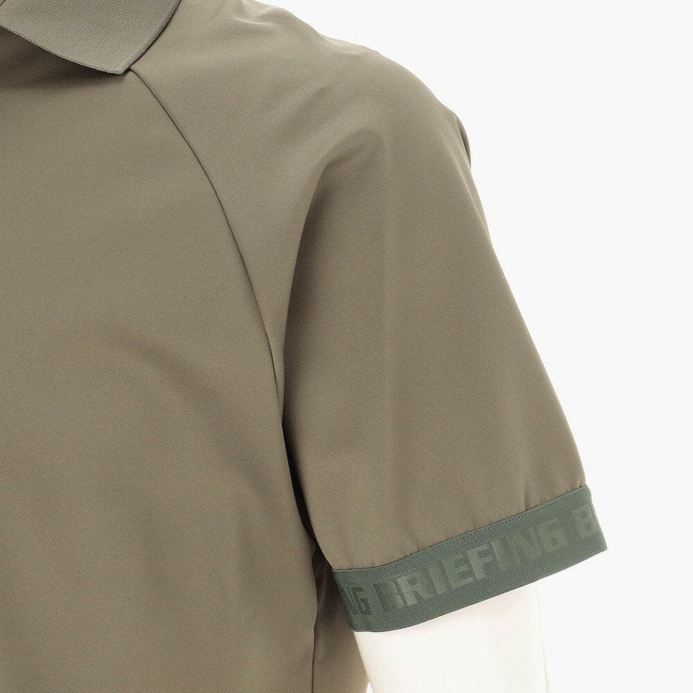 BRIEFING MENS CE MS LOGO TAPE POLO RELAXED FIT