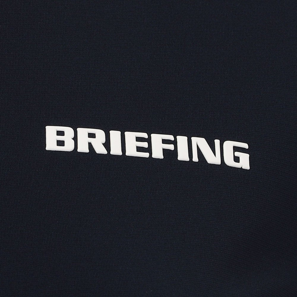 BRIEFING WOMENS WS NECK LOGO HIGHNECK PLEATED DRESS