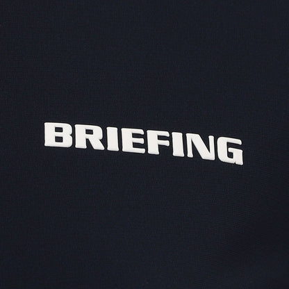 BRIEFING WOMENS WS NECK LOGO HIGHNECK PLEATED DRESS