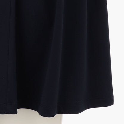 BRIEFING WOMENS WS NECK LOGO HIGHNECK PLEATED DRESS