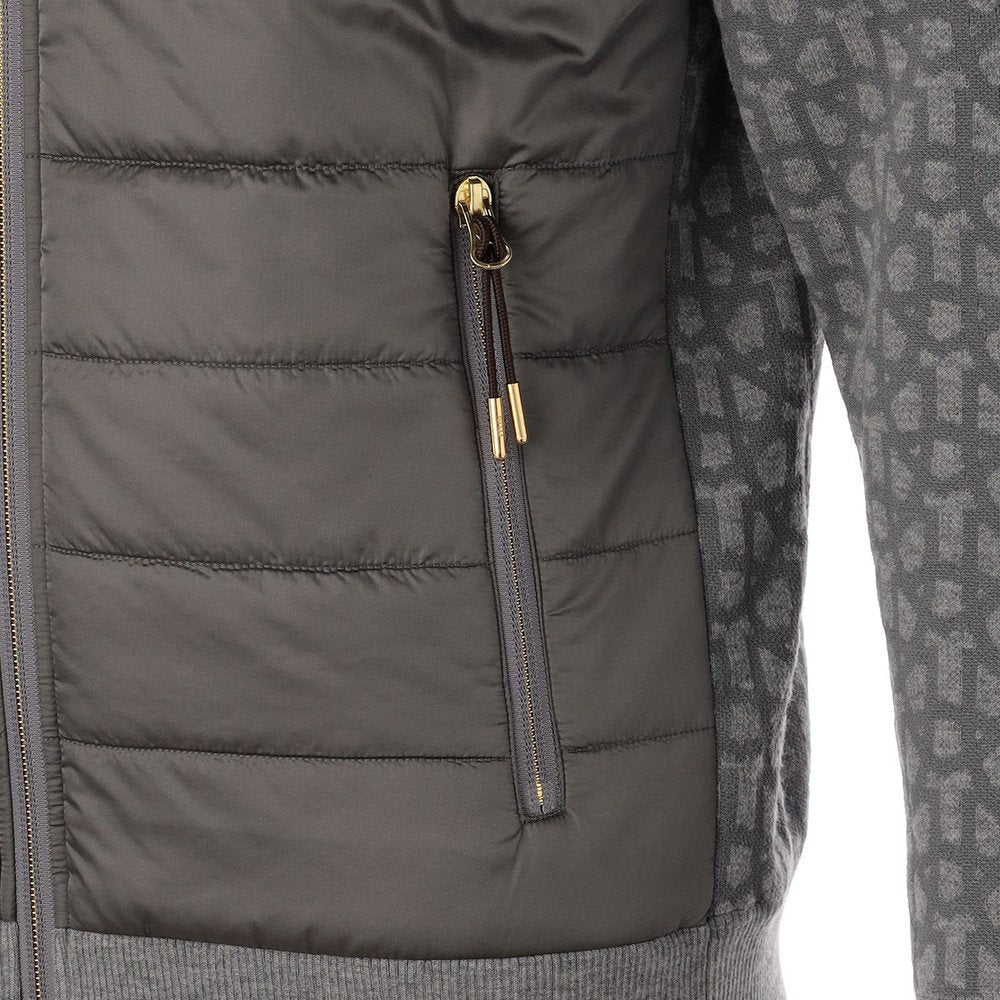 FELISI MENS MS MERINO MONOGRAM KNIT BLOUSON
