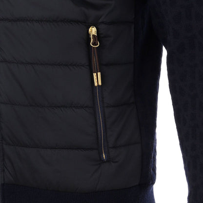 FELISI MENS MS MERINO MONOGRAM KNIT BLOUSON