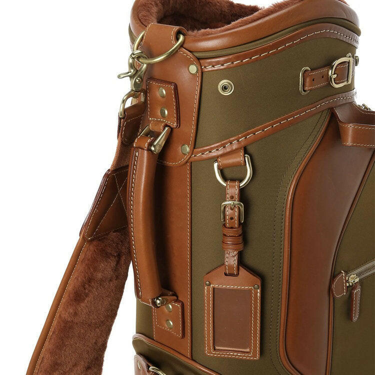 FELISI GF02/DS+TL vachetta leather Caddie Bag