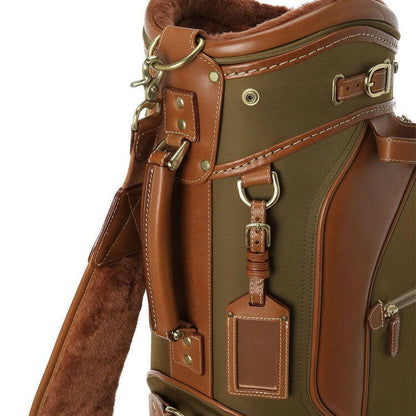 FELISI GF02/DS+TL vachetta leather Caddie Bag