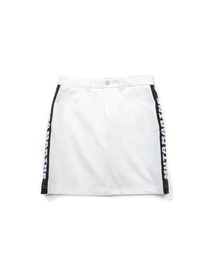 MUTA WOMEN SOLOTEX Side Logo Skirt