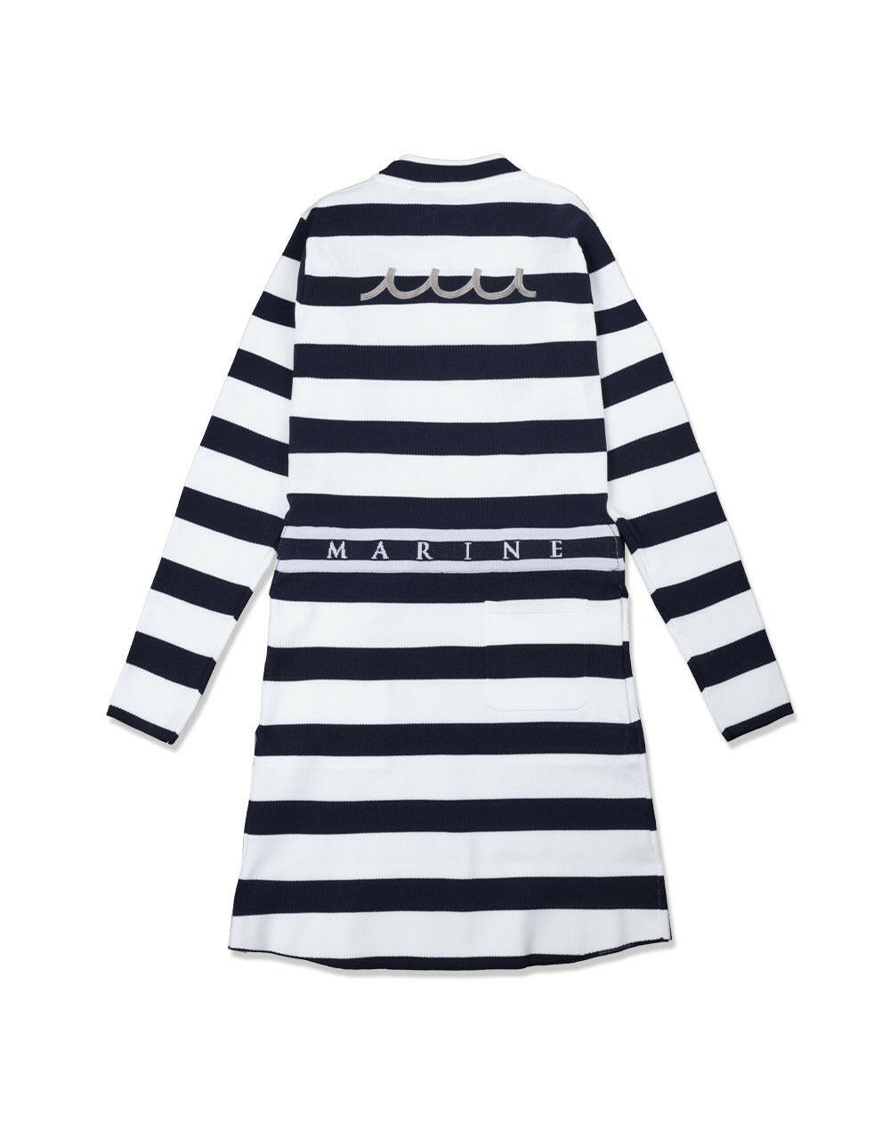 MUTA WOMENS BORDER KNIT DRESS