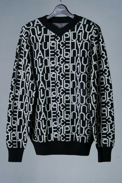 1PIU1UGUALE3 KNIT 1PIU1UGUALE3 FULL LOGO
